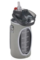 Vagon Life Kılıflı Tritan Matara 1500 Ml Siyah VGN2115 thumbnail 2