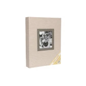 Rabsev 15x21cm 100 Fotoğraf Kapasiteli Lüks Koton Fotoğraf Albümü. - 1