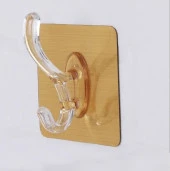 6lı Gold Kanca Askı Güçlü Yapışkanlı Mutfak Banyo Askısı - 5