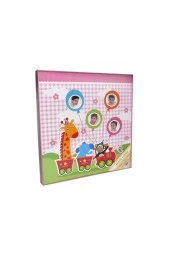 Rabsev 20 Yaprak (40 Sayfa) Yapıştırmalı Kutulu Lüks Bebek Fotoğraf Albümü - 1