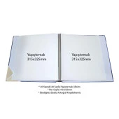 Rabsev 20 Yaprak (40 Sayfa) Yapıştırmalı Kutulu Lüks Bebek Fotoğraf Albümü - 3