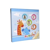 Rabsev 20 Yaprak (40 Sayfa) Yapıştırmalı Kutulu Lüks Bebek Fotoğraf Albümü - 1