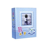 Rabsev 10x15cm 100 Fotoğraf Kapasiteli Lüks Bebek Fotoğraf Albümü - 1