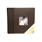Rabsev 10x15cm 200 Fotoğraf Kapasiteli Lüks Pencereli Deri Fotoğraf Albümü - 1