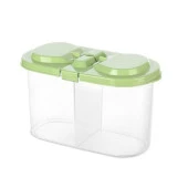 2 Bölmeli Saklama ve Erzak Kabı 1200 ML - 3