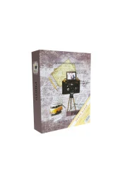 Rabsev RS4602-1 Fotoğraf Albümü 10x15cm 200 Fotoğraf Kapasiteli Kamera Desenli Anı Albümü - 1