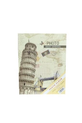 Rabsev RS4602-2 Fotoğraf Albümü 10x15cm 200 Fotoğraf Kapasiteli Pisa Kulesi Desenli Anı Albümü - 3