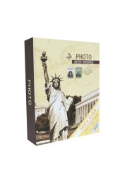 Rabsev RS4602-2 Fotoğraf Albümü 10x15cm 200 Fotoğraf Kapasiteli Özgürlük Anıtı Desenli Anı Albümü - 7
