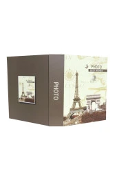 Rabsev RS4602-2 Fotoğraf Albümü 10x15cm 200 Fotoğraf Kapasiteli Eyfel Kulesi Desenli Anı Albümü - 4