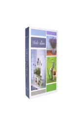RS098 Fotoğraf Albümü 10x15cm 300 Fotoğraf Kapasiteli Çiçek Desenli Albüm thumbnail 1