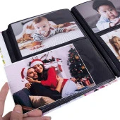 Rabsev RS306 Fotoğraf Albümü 10x15cm 200 Fotoğraf Kapasiteli İstanbul Desenli Lüks Albüm - 2