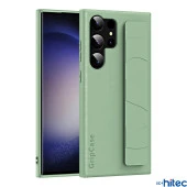 ScHitec Samsung Galaxy S24 Ultra Uyumlu Premium Case Parmak Askılı Telefon Kılıfı Yeşil thumbnail 4