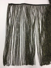 Püskül saçak Simli gold 40 cm 1 metre - 3