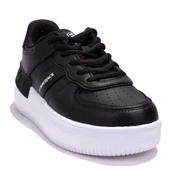 Lumberjack Freya Siyah Beyaz Ortopedik Günlük Kadın Spor Ayakkabı thumbnail 1