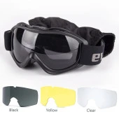 Evolite Ballistik Protector Goggle-Black MIL-PRF - 6