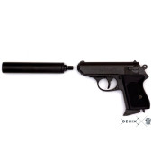 Denix Koleksiyon Grubu-SEMI-AUTOMATIC PISTOL WITH SILENCER, GERMANY 1931-JDNX1311 thumbnail 6