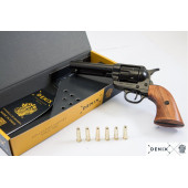 Denix Koleksiyon Grubu-CAL.45 PEACEMAKER REVOLVER 4,75", WITH 6 BULLETS, USA 1873-JDNX1-1186-N thumbnail 8