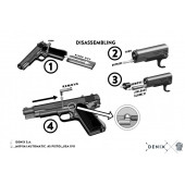 Denix Koleksiyon Grubu-AUTOMATIC .45 PISTOL M1911A1,USA 1911 (WWI & II)-JDNX8312 thumbnail 6