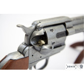 Denix Koleksiyon Grubu-REVOLVER CAL.45 PEACEMAKER 5, WITH 6 BULLETS, USA 1873-JDNX1-1106-G - 3