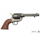 Denix Koleksiyon Grubu-REVOLVER CAL.45 PEACEMAKER 5, WITH 6 BULLETS, USA 1873-JDNX1-1106-G - 5