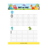 Sevimli Dinom Matematik YAZ-SİL Kitabı thumbnail 2