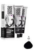 Asse Hair Color Systems Saç Boyası No:1 Siyah thumbnail 2