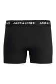 Jack Jones Black Mıcrofıbre 3 L ü Paket Erkek Boxer 12182421 - 4