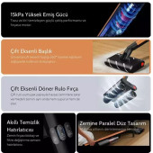Deerma VC31 14.4 V Dikey Şarjlı Süpürge - 5