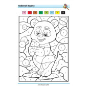 Herkes İçin Sayılarla Boyama Kitap Seti (2 Spiralli Kitap) - 2