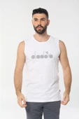 Diadora Therm Erkek Beyaz Kolsuz T-shirt - 1ATL01-BEYAZ thumbnail 1