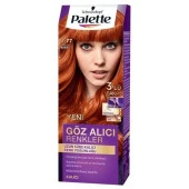Palette Göz Alıcı Renkler Saç Boyası 7-77 Yoğun Bakır - 1