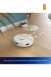 Philips XU3000/02 HomeRun 3000 Serisi Aqua Beyaz Akıllı Robot Süpürge - 7