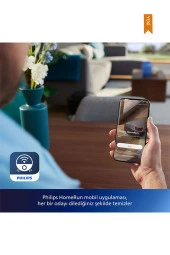 Philips XU3000/02 HomeRun 3000 Serisi Aqua Beyaz Akıllı Robot Süpürge - 8