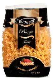 ANAVARZA 24'Lü Veronelli Burgu Makarna 500 Gr. - 1