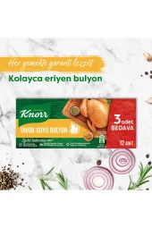 KNORR Tavuk Suyu Tablet Bulyon 12Li 7 Adet - 3