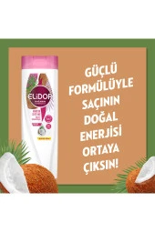 ELİDOR Doğanın Enerjisi Şampuan Hindistan Cevizi Yağı 400 Ml X3 - 6