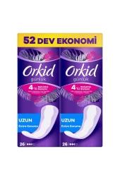ORKİD Extra Koruma Uzun Günlük Ped 52 Adet - 2