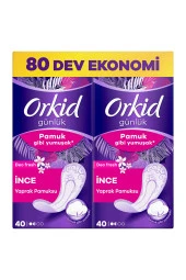 ORKİD Yaprak Pamuksu Günlük Ped Deo Fresh Dev Ekonomi Paketi 80 Ped - 2