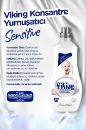 VİKİNG Konsantre Çamaşır Yumuşatıcısı Sensitive 1440 Ml 1 Adet - 1