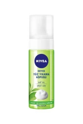 NİVEA Detox Yüz Yıkama Köpüğü 150Ml, 8 Saat Yağ Kontrolü, Gözenek Arındırıcı, Yağlı Ciltler İçin - 2