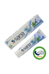 SAFİA Diş Macunu Yeşilçay + Himalaya Tuzu Komple Helal Sert 140 Gr - 1