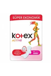 KOTEX Actıve Quadro Uzun Ped 18 Li - 1