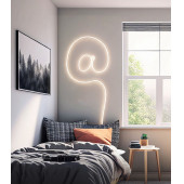 neeko Neon Rgb Led - Sese Müziğe Duyarlı Kumandalı -çok Renkli - 2,5 Metre - - 5