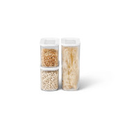 Mepal Starter Set Modula  Saklama Kabı 3 Parça-White thumbnail 1