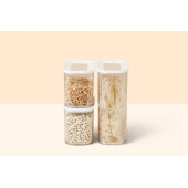 Mepal Starter Set Modula  Saklama Kabı 3 Parça-White thumbnail 8