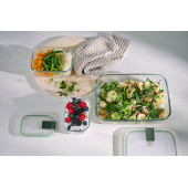 Mepal Easyclip Cam Gıda Saklama Kutusu 2250 Ml - Nordic Sage thumbnail 8