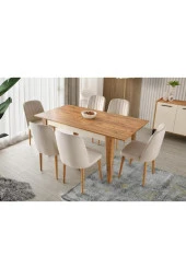 Anka Yemek Odası Konsol Ve Masa Sandalye Takımı - 3