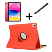 Apple iPad Mini 4 / Mini 5 Kılıf Dönen Tablet Kilifi Ekran Koruyucu+Kalem - 12