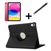Apple iPad Mini 4 / Mini 5 Kılıf Dönen Tablet Kilifi Ekran Koruyucu+Kalem - 1