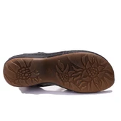 Polaris 157362C Siyah Ortopedik Günlük Kadın Sandalet - 4